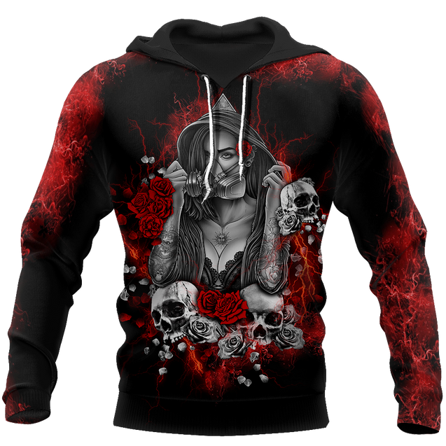 Tattoo girl is my love 3D all over printer shirts for man and women JJ251201-Apparel-PL8386-Hoodie-S-Vibe Cosy™