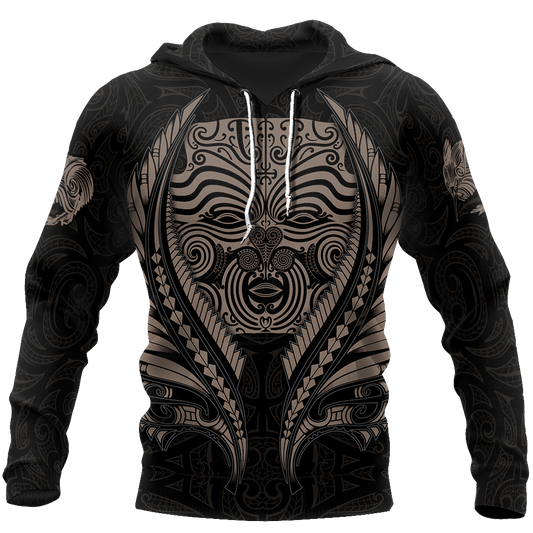Aotearoa's Love Is Too Big In Me Hoodie Silver Fern Patterns Maori JJ241201 PL-Apparel-PL8386-Hoodie-S-Vibe Cosy™