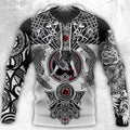All Over Printed Viking Tattoo Shirts-Apparel-HP Arts-Hoodie-S-Vibe Cosy™