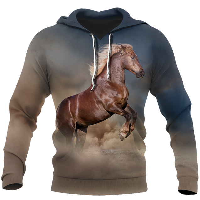 Beautiful Horse Shirt - Winter Set for Men and Women JJ061201-Apparel-NNK-Hoodie-S-Vibe Cosy™