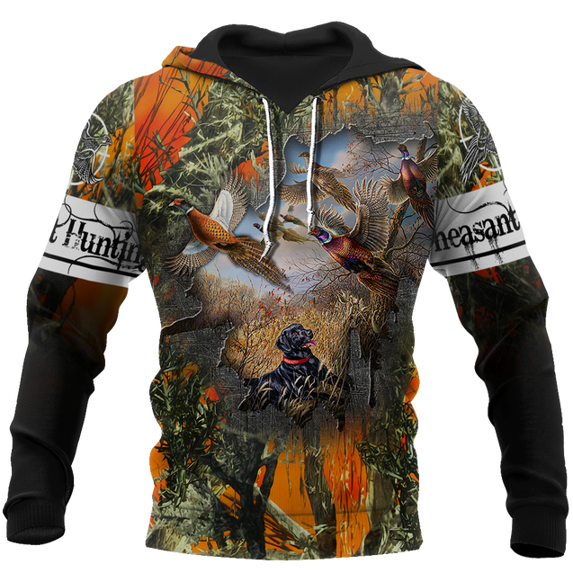 Pheasant Hunting 3D All Over Printed Shirts For Men And Women JJ170102-Apparel-MP-Hoodie-S-Vibe Cosy™