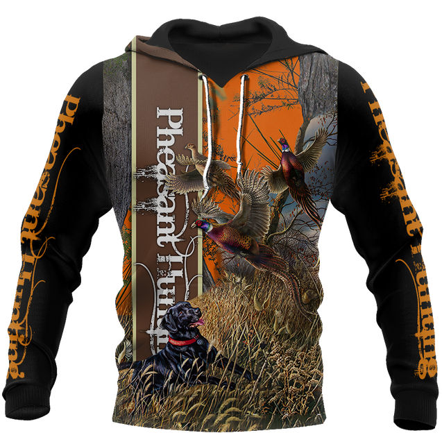 Pheasant Hunting 3D All Over Printed Shirts Hoodie For Men And Women JJ070102-Apparel-MP-Hoodie-S-Vibe Cosy™