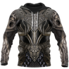 3D Printed Hoodie Chainmail Knight Armor Clothes JJ060304-Apparel-MP-Hoodie-S-Vibe Cosy™