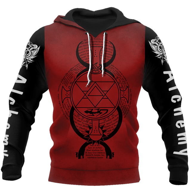 Alchemy 3D All Over Printed Shirts Hoodie JJ030103-Apparel-MP-Hoodie-S-Vibe Cosy™