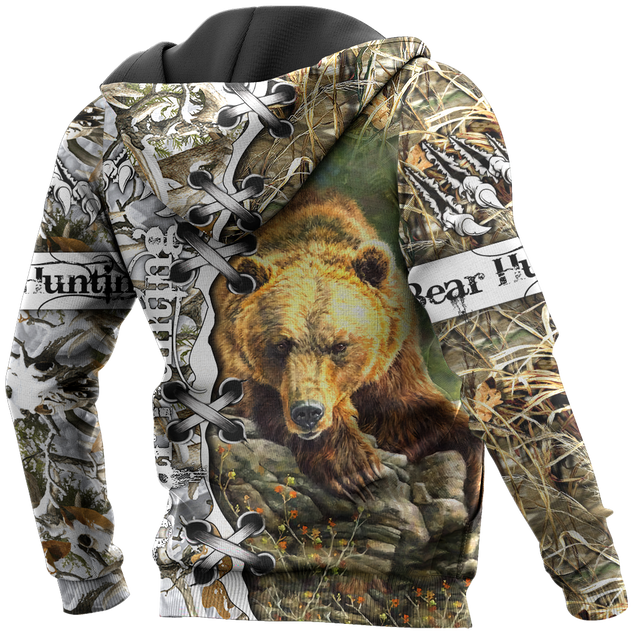 BEAR HUNTING CAMO 3D ALL OVER PRINTED SHIRTS FOR MEN AND WOMEN Pi061203 PL-Apparel-PL8386-Hoodie-S-Vibe Cosy™