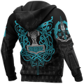 3D All Over Printed Raven And Odin version 2.0-Apparel-HP Arts-Hoodie-S-Vibe Cosy™