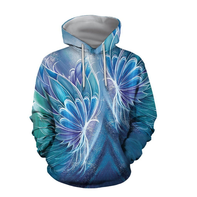 Butterfly Sweet Garden 3D Winter Clothes TR091102-Apparel-NNK-Hoodie-S-Vibe Cosy™