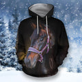 3D All Over Printed Beautiful Horse Shirts and Shorts-Apparel-HP Arts-Hoodie-S-Vibe Cosy™