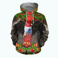 3D All Over Printed Turkey Christmas Shirts and Shorts-Turkey-6teenth World™-Hoodie-XS-Vibe Cosy™