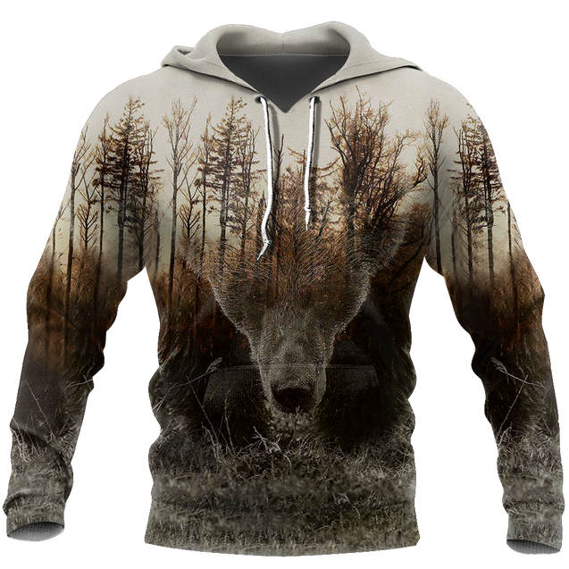 LOVE BEAR 3D ALL OVER PRINTED SHIRTS FOR MEN AND WOMEN TR071200 PL-Apparel-PL8386-Hoodie-S-Vibe Cosy™