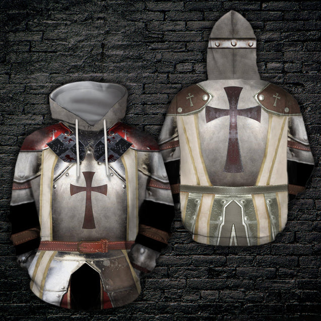 3D Printed Knight Tops-Apparel-HP Arts-Hoodie-S-Vibe Cosy™