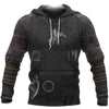 3D Printed Vikings New Raven 3D Armour-Apparel-HP Arts-Hoodie-S-Vibe Cosy™