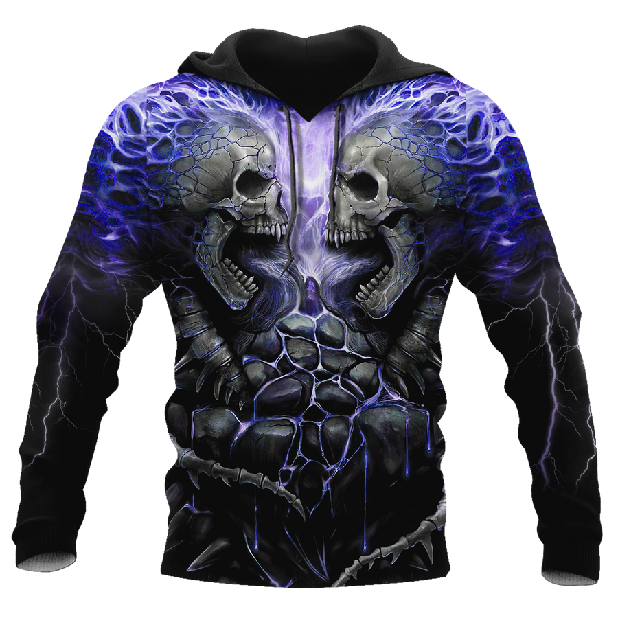 August Guy Skull 3D All Over Printed Shirts Pi24102008ST