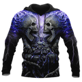 December Guy Skull 3D All Over Printed Shirts Pi24102012ST