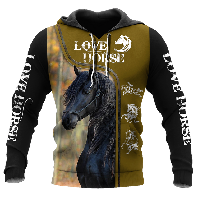 Love Horse 3D All Over Printed Shirts For Men and Women Pi112050