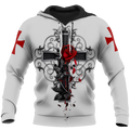 Knight God Jesus 3D All Over Printed Shirt Hoodie For Men And Women JJ250301-Apparel-MP-Hoodie-S-Vibe Cosy™