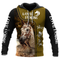 Love Horse 3D All Over Printed Shirts For Men and Women Pi112051