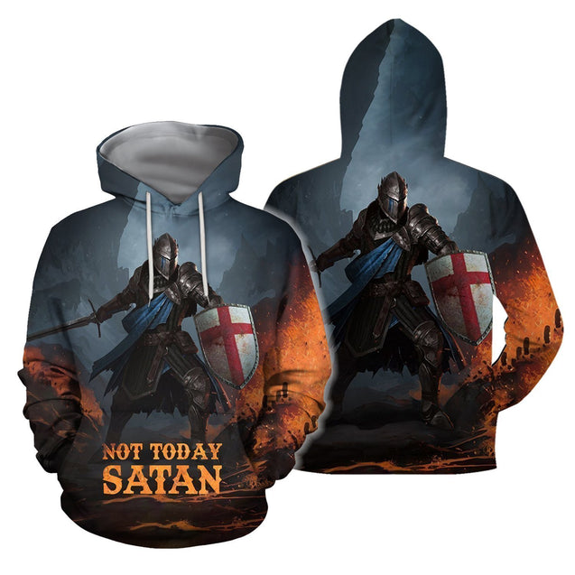 3D All Over Printed Knight Templar-Apparel-HP Arts-Hoodie-S-Vibe Cosy™