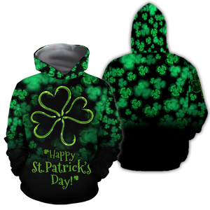 Happy St Patrick's Day Irish Hoodie T-Shirt Sweatshirt for Men and Women Pi170204-Apparel-NM-Hoodie-S-Vibe Cosy™