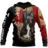 Pit Bull Canada Flag 3D All Over Print Hoodie TR2509201