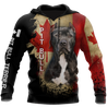 Pit Bull Canada Flag 3D All Over Print Hoodie TR2509201