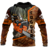 Logger Chainsaw 3D Unisex Hoodie TR1111204XT