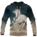 3D Beautiful White Horse Shirt - Winter Set for Men and Women JJ051206-Apparel-NNK-Hoodie-S-Vibe Cosy™