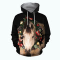 3D All Over Printed Horse Christmas Shirts and Shorts-Horse-HP Arts-Hoodie-XS-Vibe Cosy™
