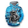 3D All Over Print Astronaut Under Water-Apparel-HbArts-Hoodies-S-Vibe Cosy™