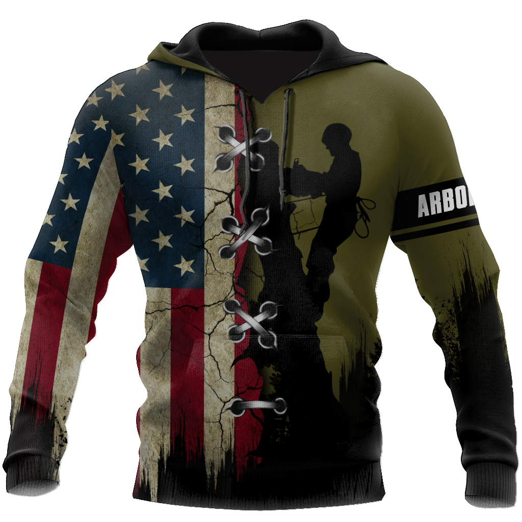 Premium Unisex All Over Printed Arborist Shirts MEI