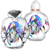 Beautiful Horse 3D All Over Printed shirt for Men and Women Pi060105-Apparel-NNK-Hoodie-S-Vibe Cosy™