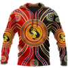 Aboriginal Kangaroo Australia Indigenous Painting Art shirts for men and women-Apparel-Huyencass-Hoodie-S-Vibe Cosy™