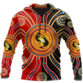 Aboriginal Kangaroo Australia Indigenous Painting Art shirts for men and women-Apparel-Huyencass-Hoodie-S-Vibe Cosy™