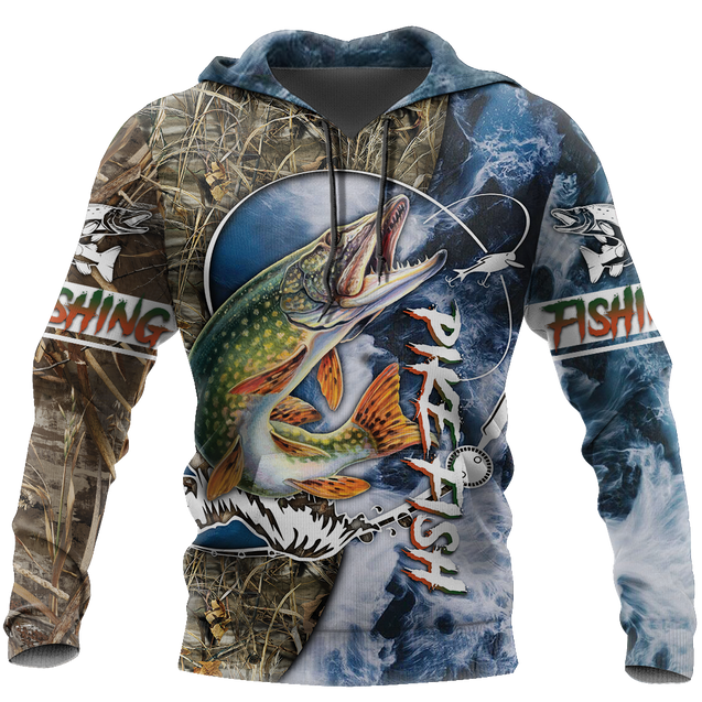 Life Northern Pike Fishing 3D All Over Printed Shirts for Men and Women TR051201 - Amaze Style™-Apparel