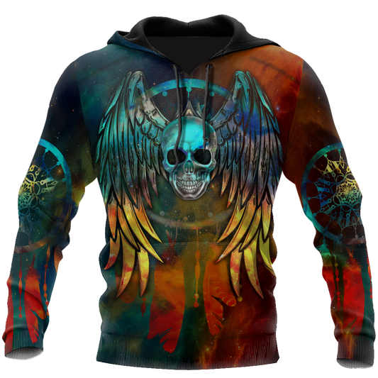 Premium Skull 3D All Over Printed Unisex Shirts