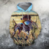 3D All Over Print Hunting Dog Pheasant Hoodie-Apparel-Phaethon-Hoodie-S-Vibe Cosy™