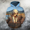 3D All Over Print Hunting Dog Zip Hoodie-Apparel-Phaethon-Hoodie-S-Vibe Cosy™