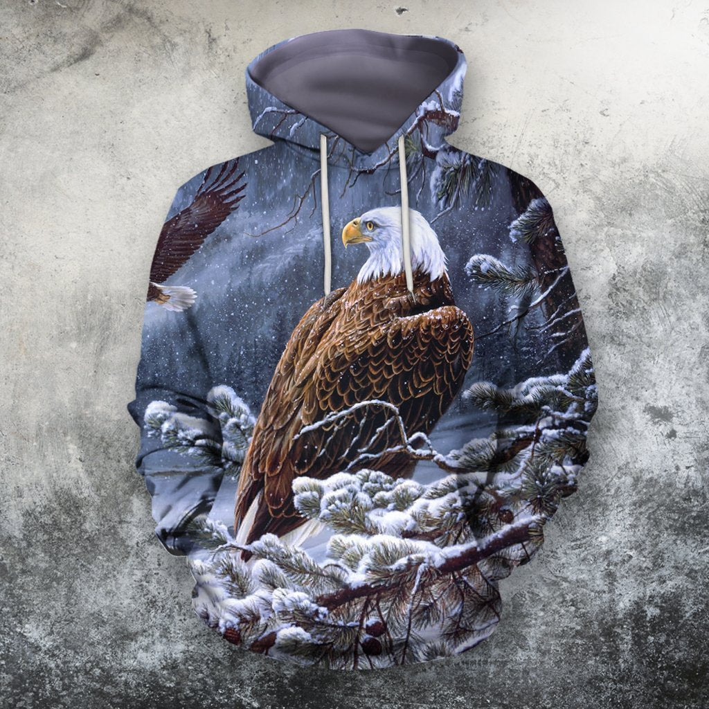 3D AOP Eagle Shirt-Apparel-Phaethon-Hoodie-S-Vibe Cosy™