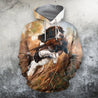 3D All Over Print Hunting Dog Pheasant Shirt Hoodie-Apparel-MP-Hoodie-S-Vibe Cosy™