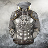 3D All Over Printed Knight Medieval Armor-Apparel-HP Arts-Hoodie-S-Vibe Cosy™