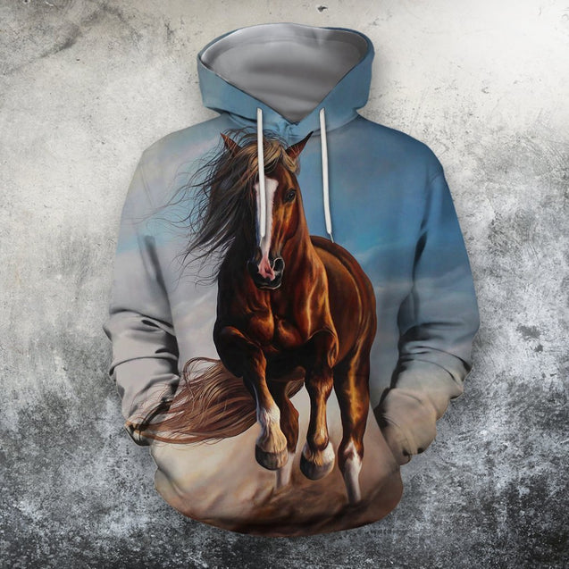 3D All Over Print Run Horse Pop Art NK-Apparel-NNK-Hoodie-S-Vibe Cosy™