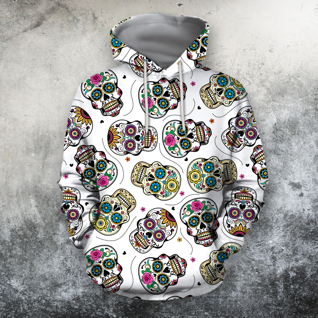 3D All Over Print Skull Art Shirts-Apparel-Phaethon-Hoodie-S-Vibe Cosy™