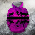 3D All Over Print Animals Horse Hoodie NK-Apparel-NNK-Hoodie-S-Vibe Cosy™