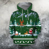 3D All Over Print Green Rabbit Hunting Hoodie-Apparel-Phaethon-Hoodie-S-Vibe Cosy™