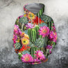 3D All Over Printed Beautiful Cactus flower Shirts-Apparel-NTH-Hoodie-S-Vibe Cosy™