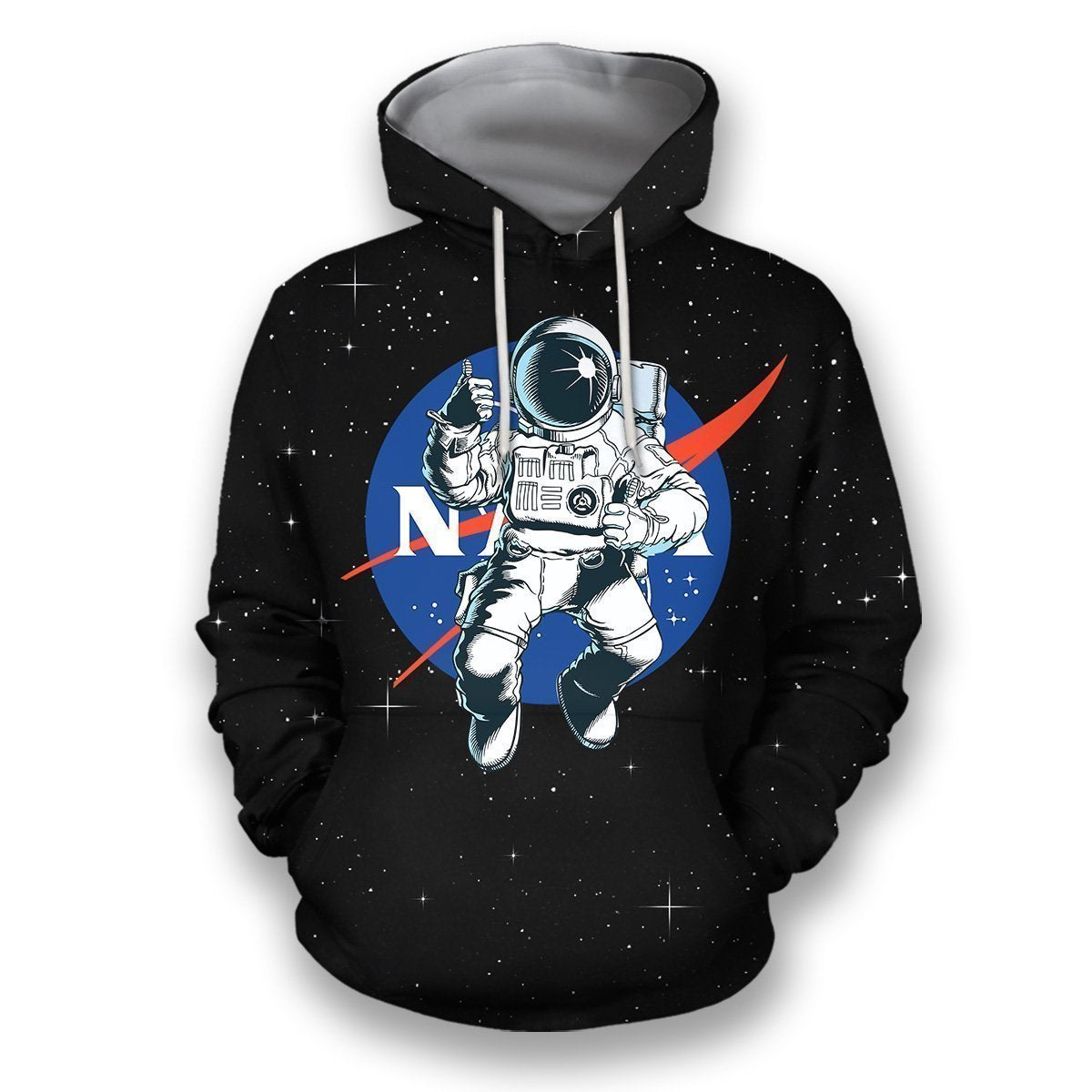 3D all over print nasa astronaut in the space-Apparel-HbArts-Hoodies-S-Vibe Cosy™