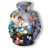 3D All Over Print Howl's Moving Castle Hoodie-Apparel-HD09-Hoodie-S-Vibe Cosy™