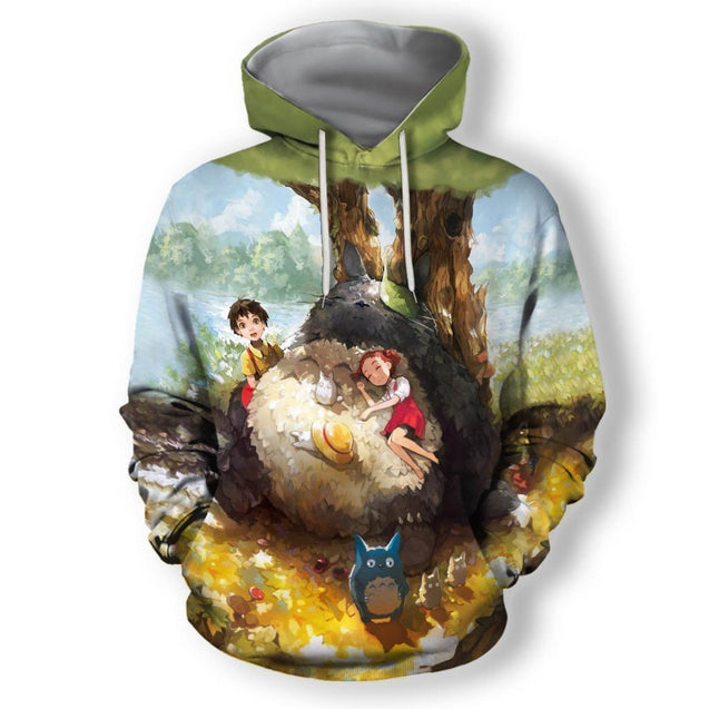 3D All Over Print My Neighbor Totoro Hoodie-Apparel-HD09-Hoodie-S-Vibe Cosy™