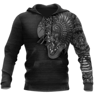 Mexico Aztec Warrior-Apparel-HP Arts-Hoodie-S-Vibe Cosy™