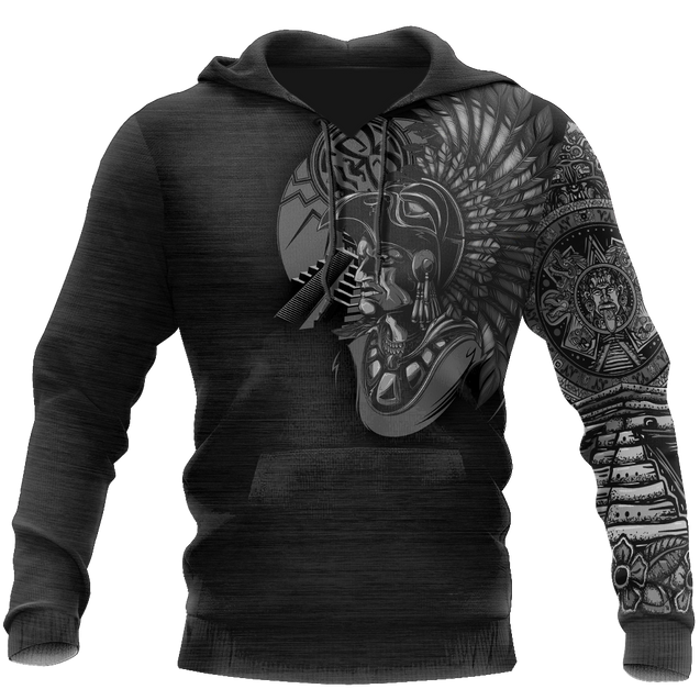 Mexico Aztec Warrior-Apparel-HP Arts-Hoodie-S-Vibe Cosy™